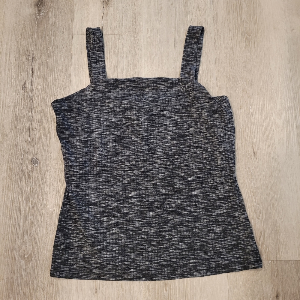 Bobeau Ribbed Marbled Tank Top Size Medium NWT